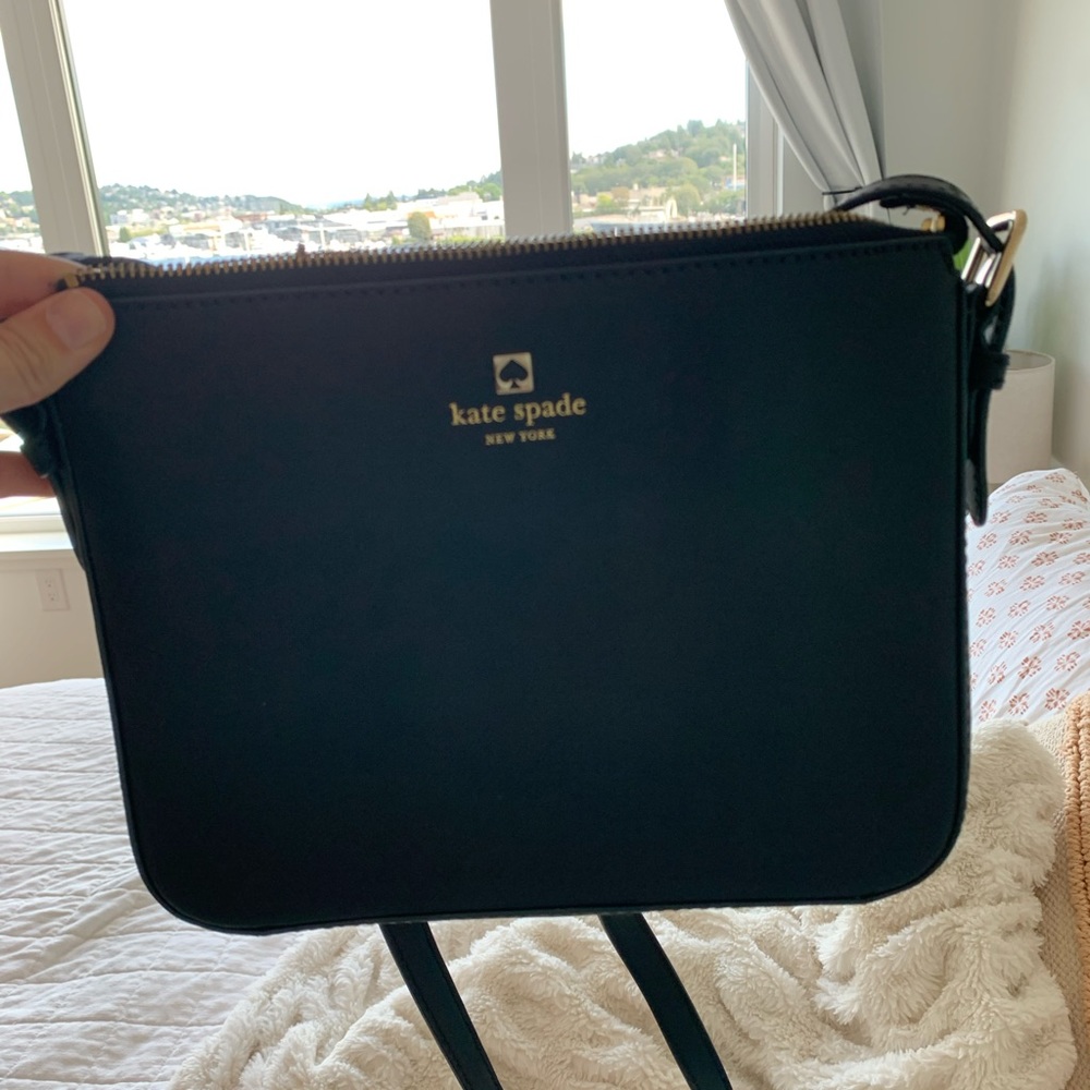 Black Kate Spade Purse like new condition